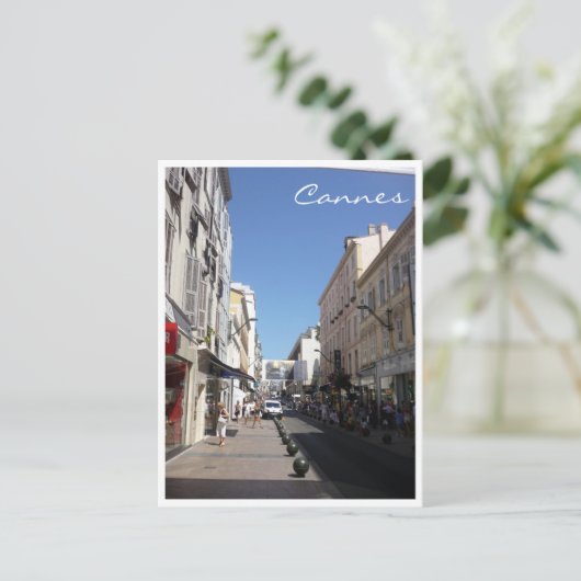 Kanonenstraße Postkarte (Stehend Vorderseite)