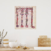 Kanonische Tische der Evangelisten Poster (Küche)