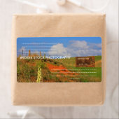Kanopolis Mushroom Staat Park Shipping Labels (Insitu)