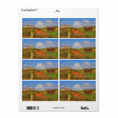Kanopolis Mushroom Staat Park Shipping Labels (Vorne)