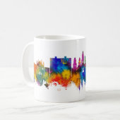 Kanpur Uttar Pradesh Skyline Kaffeetasse (Vorderseite Links)