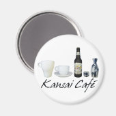 Kansai Cafe - Magnet (Vorderseite/Rückseite)