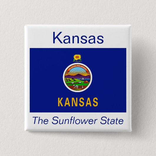 Kansan Flag Button (Vorderseite)