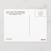 Kansas 1861 - 2011 postkarte (Rückseite)