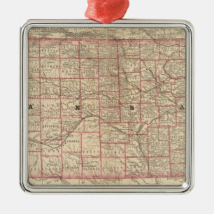 Kansas 3 ornament aus metall