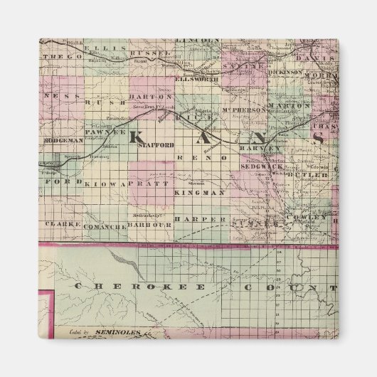 Kansas 5 magnet (Vorne)