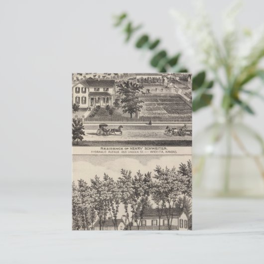 Kansas 7 postkarte (Stehend Vorderseite)