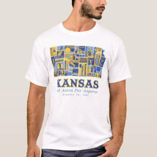 Kansas - Ad Astra Per Aspera - T - Shirt