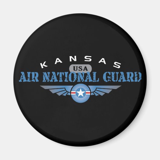 Kansas Air National Guard Magnet (Vorne)