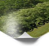 Kansas alter Stall mit blauem Himmel und weißen Wo Fotodruck (Ecke)