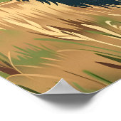 Kansas American Bison Poster (Ecke)