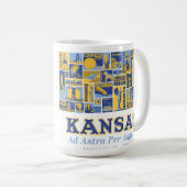 Kansas - Anzeige Astra pro Aspera - Tasse (VorderseiteRechts)