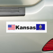 Kansas Autoaufkleber (Auf Auto)