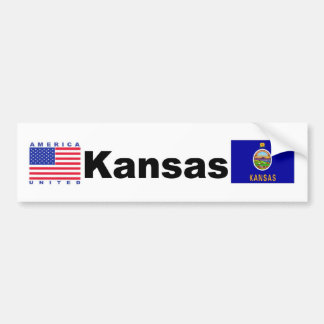 Kansas Autoaufkleber