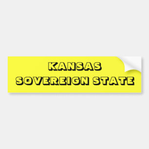 KANSAS AUTOAUFKLEBER