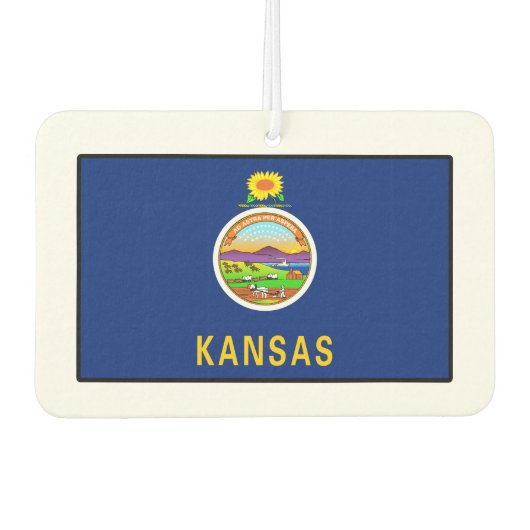 Kansas Autolufterfrischer (Vorderseite)