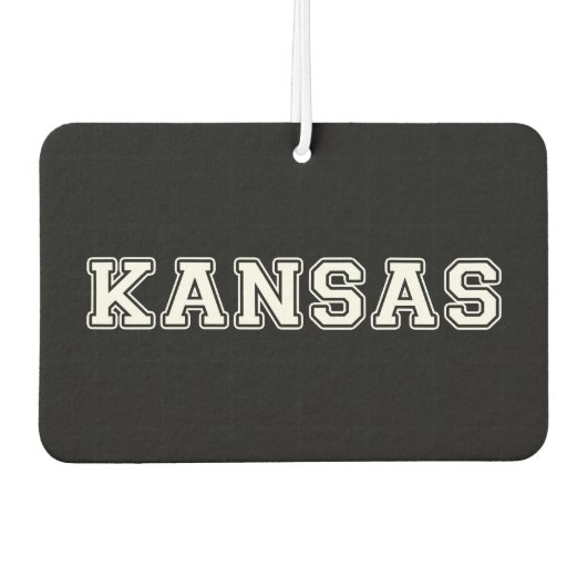 Kansas Autolufterfrischer (Vorderseite)