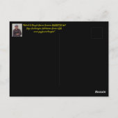 Kansas BARBECUE POST CARD. Postkarte (Rückseite)