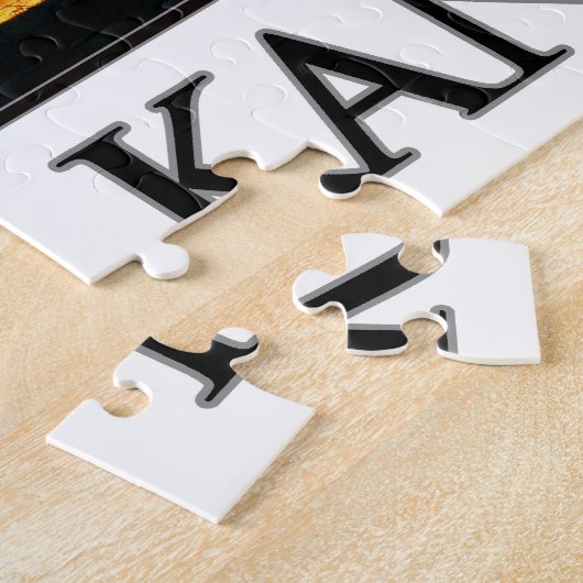 Kansas-Bauernhof-Windmühle Puzzle (Seite)