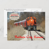 Kansas Belle - Motor 142 Postkarte (Vorne/Hinten)