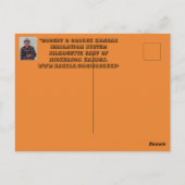 Kansas Bewässerungssystem Sunset Post Card Postkarte (Rückseite)