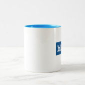 KANSAS BLAUE STAAT ZWEIFARBIGE TASSE (Mittel)