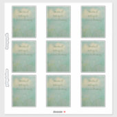 Kansas-Buchzeichen-Aufkleber Aufkleber (Blatt)