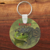 Kansas Bull Frog Schlüsselanhänger (Vorderseite)