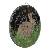 Kansas Bunny Rabbit ProfiledInk Dart Board Dartscheibe (Vorderseite Links)