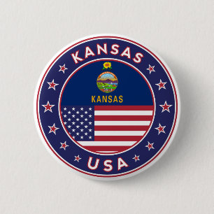 Kansas Button
