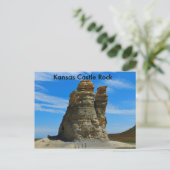 Kansas Castle Rock Post Card Postkarte (Stehend Vorderseite)