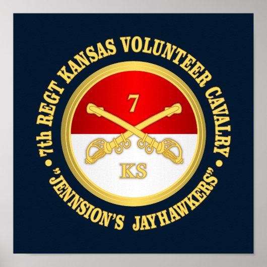 Kansas Cavalry Poster (Vorne)