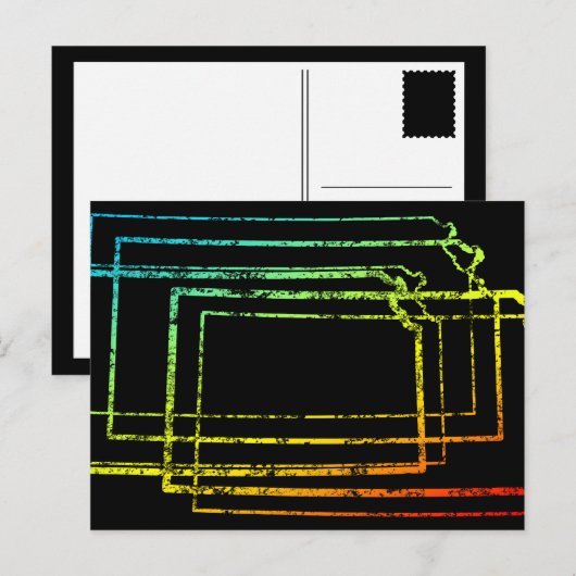 Kansas Chillout Postkarte (Vorne/Hinten)