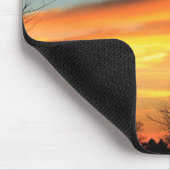 Kansas Christmas Windmill Sunset Mouse Pad Mousepad (Ecke)