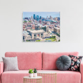 Kansas City Beautiful Skyline Leinwanddruck (Insitu (Wohnzimmer))