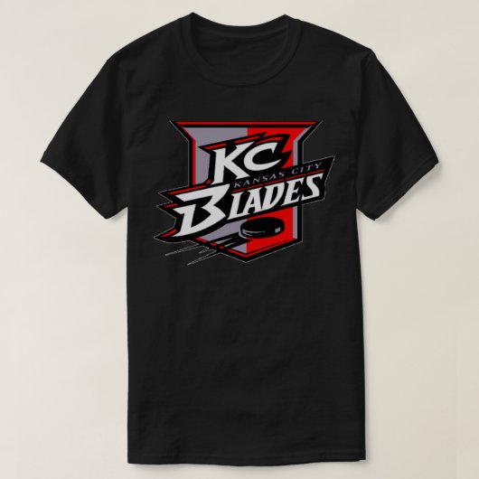 Kansas City Blades Hockey T-Shirt (Design vorne)