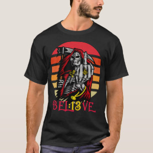 Kansas City Chiefs KC Skyline Be Grim Sensenmann T T-Shirt