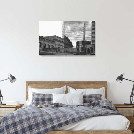 Kansas City Das Link Architecture Foto Leinwanddruck (Insitu (Schlafzimmer))
