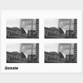 Kansas City Das Link Architecture Foto Rechteckiger Aufkleber (Blatt)