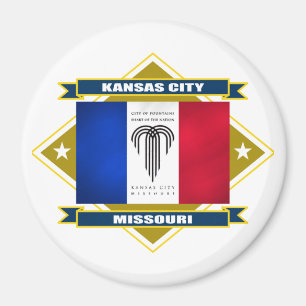 Kansas City Diamond Magnet