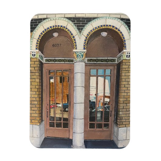 Kansas City Door Magnet (Vertikal)