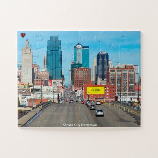 Kansas City Downtown Puzzle (Horizontal)