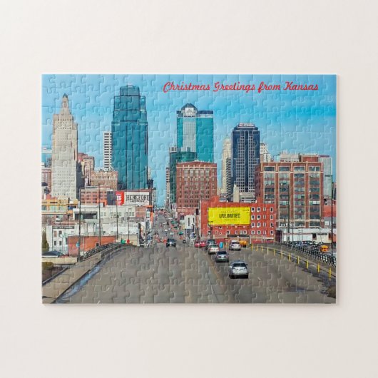 Kansas City Downtown Puzzle (Horizontal)