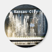 Kansas City Fountain Magnet (Vorne)