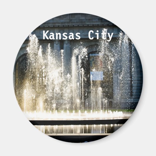 Kansas City Fountain Magnet (Vorne)