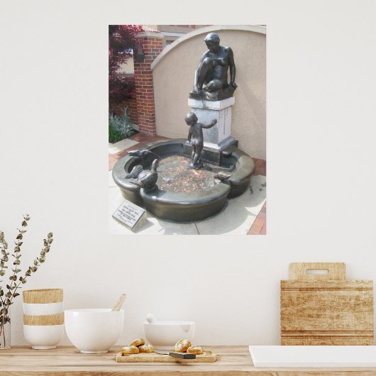 Kansas City Fountain Poster (Küche)