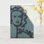 Kansas City Graffiti Karte (Gelbe Blume)