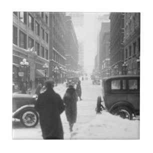Kansas City in den 1920er Jahren Fliese