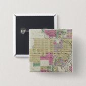 Kansas City, Kansas Button (Vorne & Hinten)