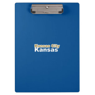 Kansas City, Kansas Clipboard Klemmbrett